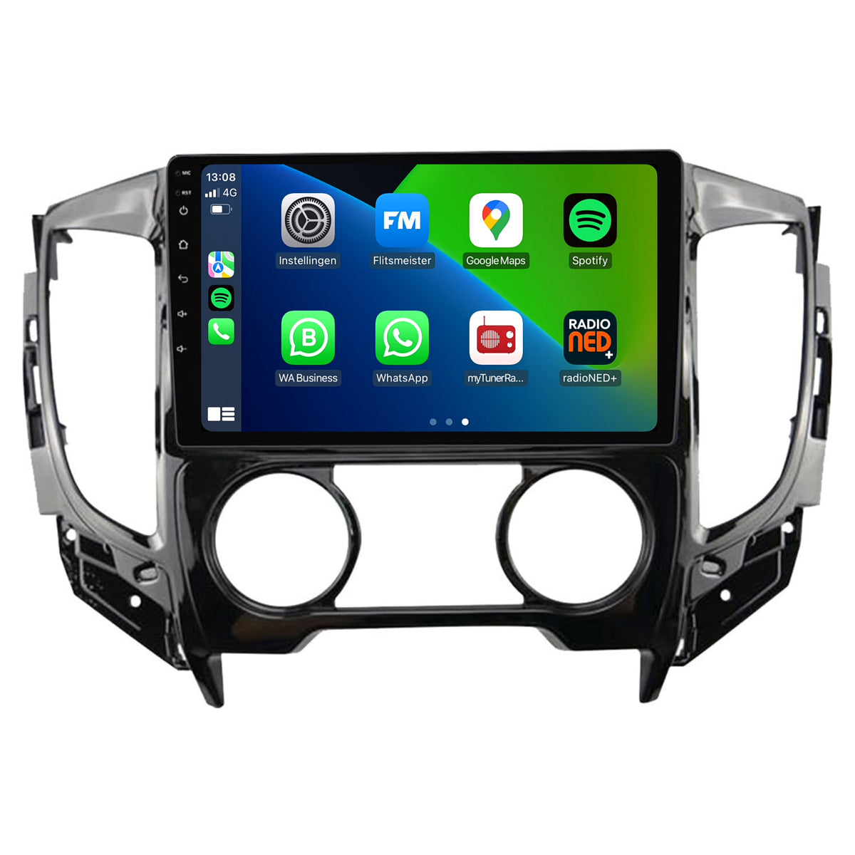 Mitsubishi Triton CarPlay & Android Auto Autoradio | 2015 bis 2018 | Android 13 | Davilon-1