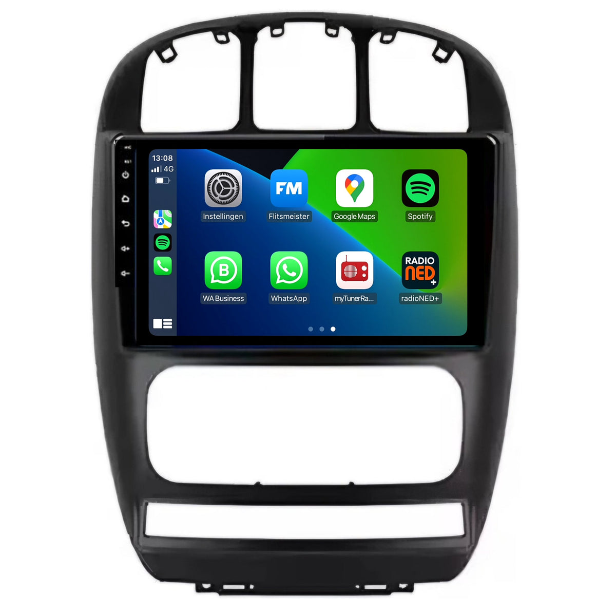Chrysler Voyager & Dodge Grand Caravan | Android 13 | Autoradio | 2000 t/m 2012 | CarPlay & Android Auto-1