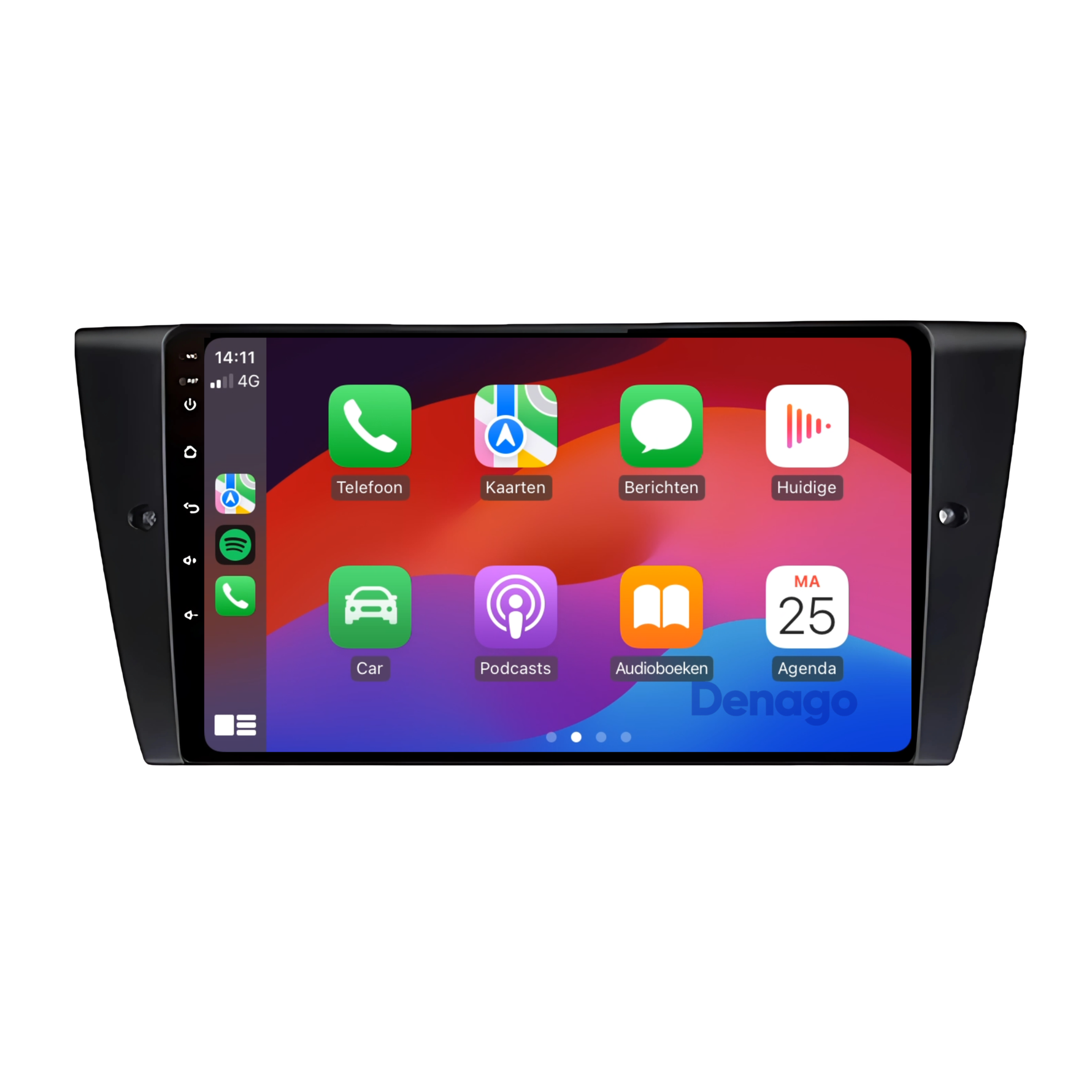 BMW 3 Serie CarPlay autoradio | 2005–2013 | Denago DNG-A72 | 9 inch | Android 13 | Draadloos CarPlay & Android Auto