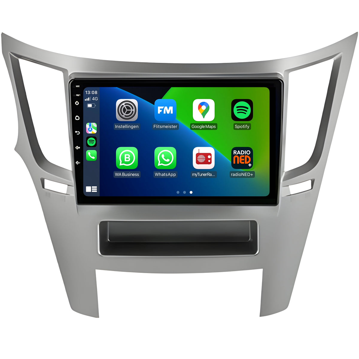Subaru Outback CarPlay & Android Auto car radio | 2009 to 2015 | Android 13 | Davilon-1