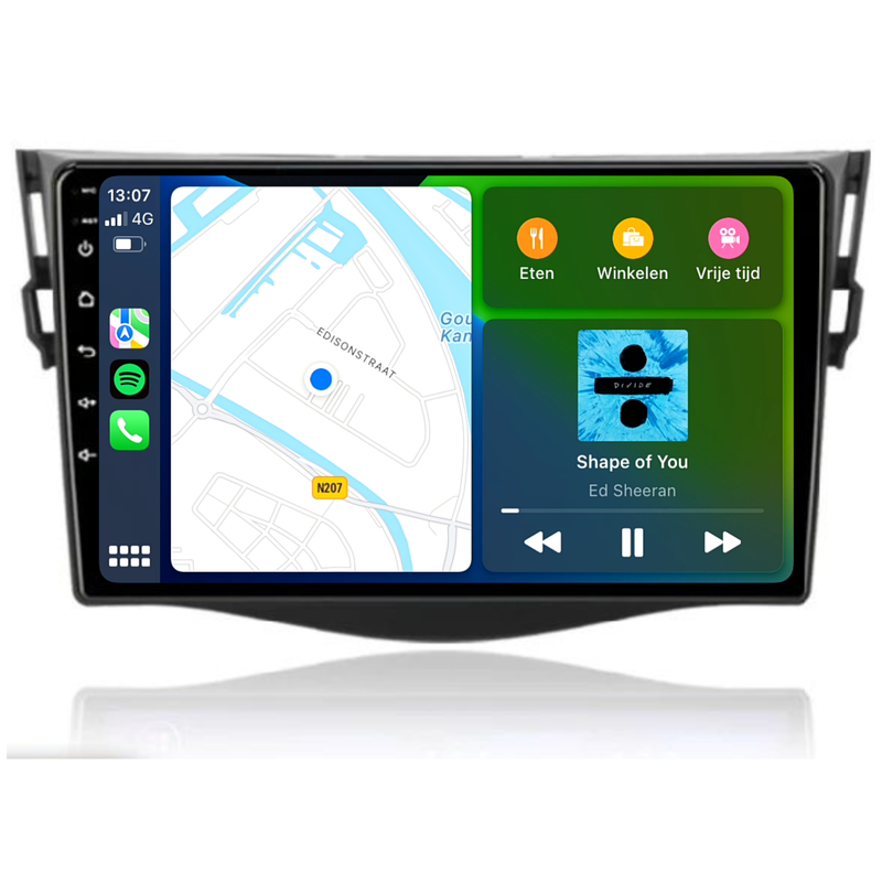 Toyota RAV4 | Android 13  | Autoradio | 2006 t/m 2013 | Carplay & Android Auto-3