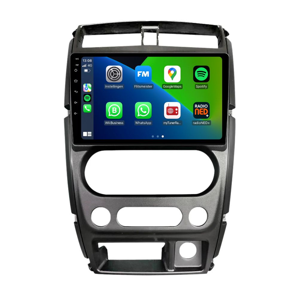 Suzuki Jimny | Android 13 | Autoradio | 2005 t/m 2018 | Carplay & Android Auto-1