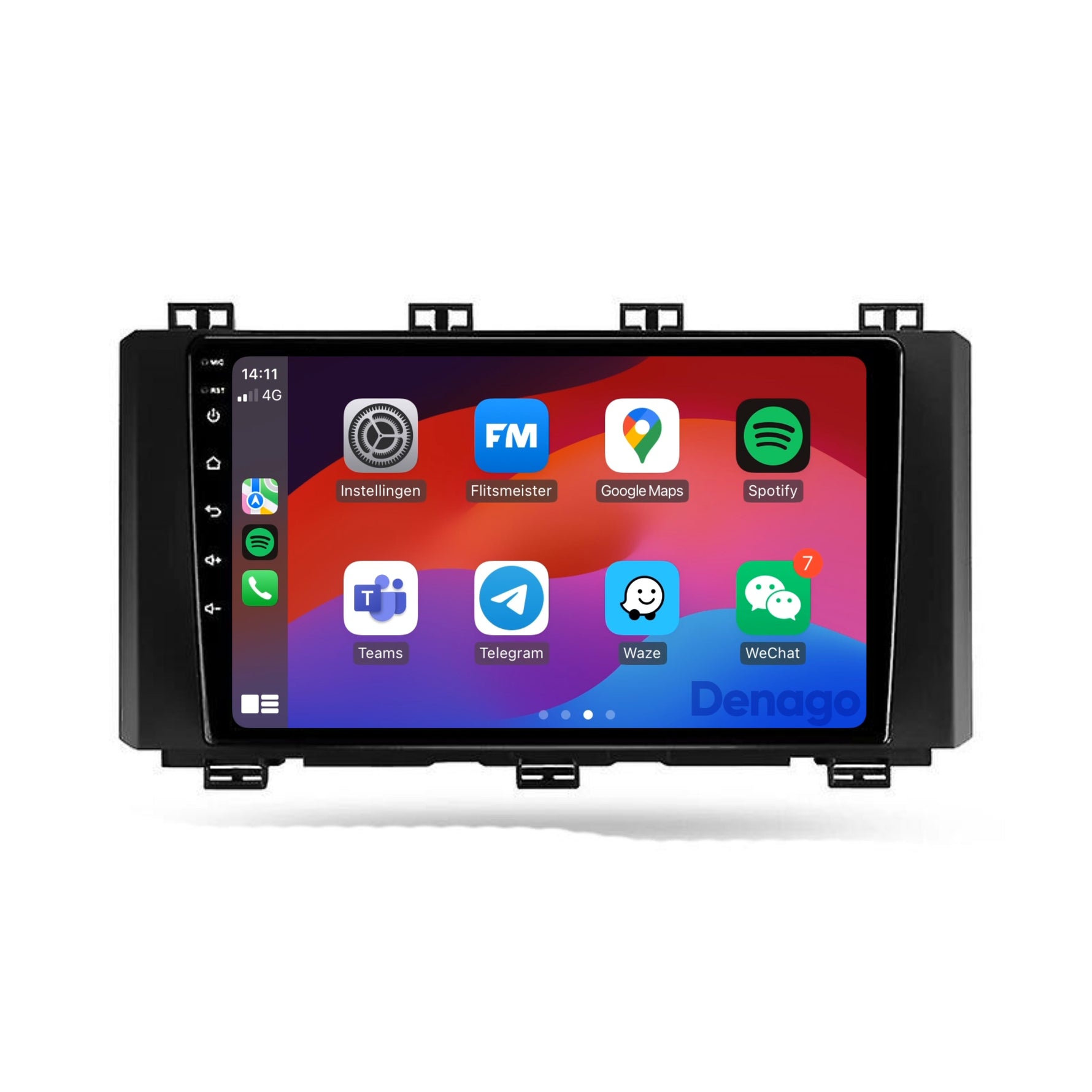 Seat Ateca CarPlay autoradio | 2016 t/m 2020 | Denago DNG-A247 | 9 inch | Android 13 | Draadloos CarPlay & Android Auto