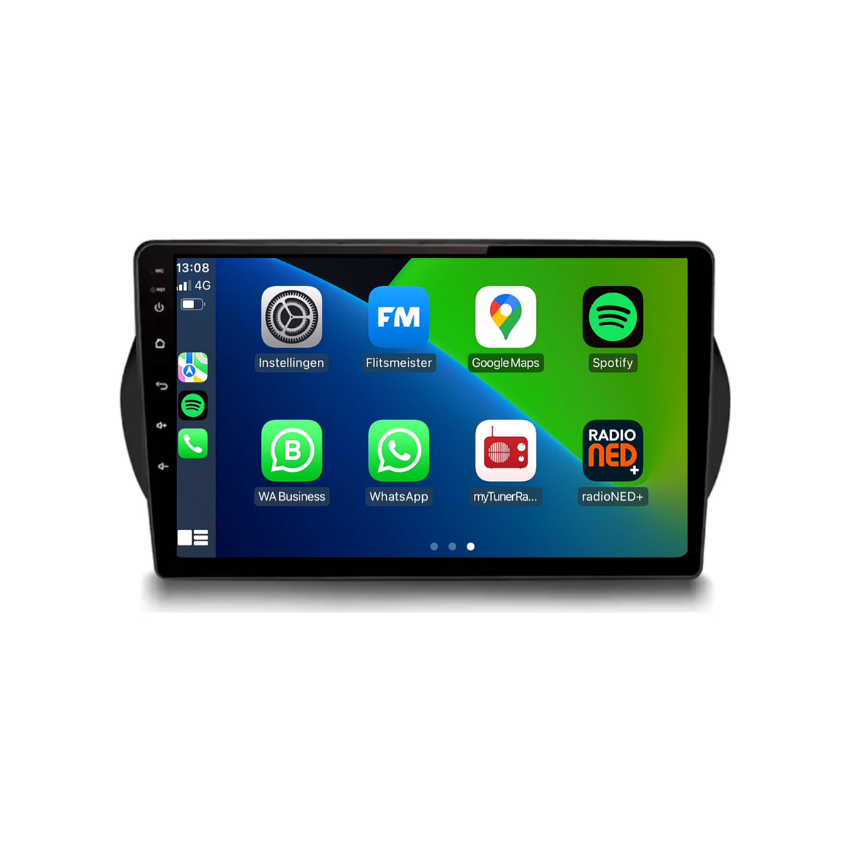 Peugeot Bipper | Android 13 | Autoradio | 2008 t/m 2019 | CarPlay & Android Auto-1