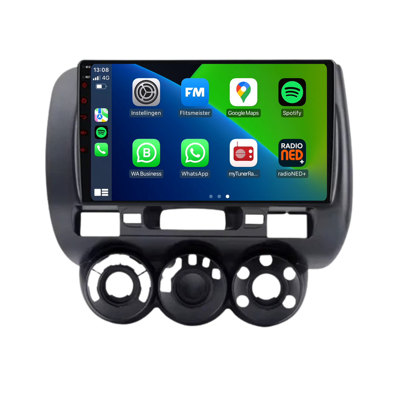 Honda Jazz | Android 13 | Autoradio | 2002 t/m 2008 | CarPlay & Android Auto-1