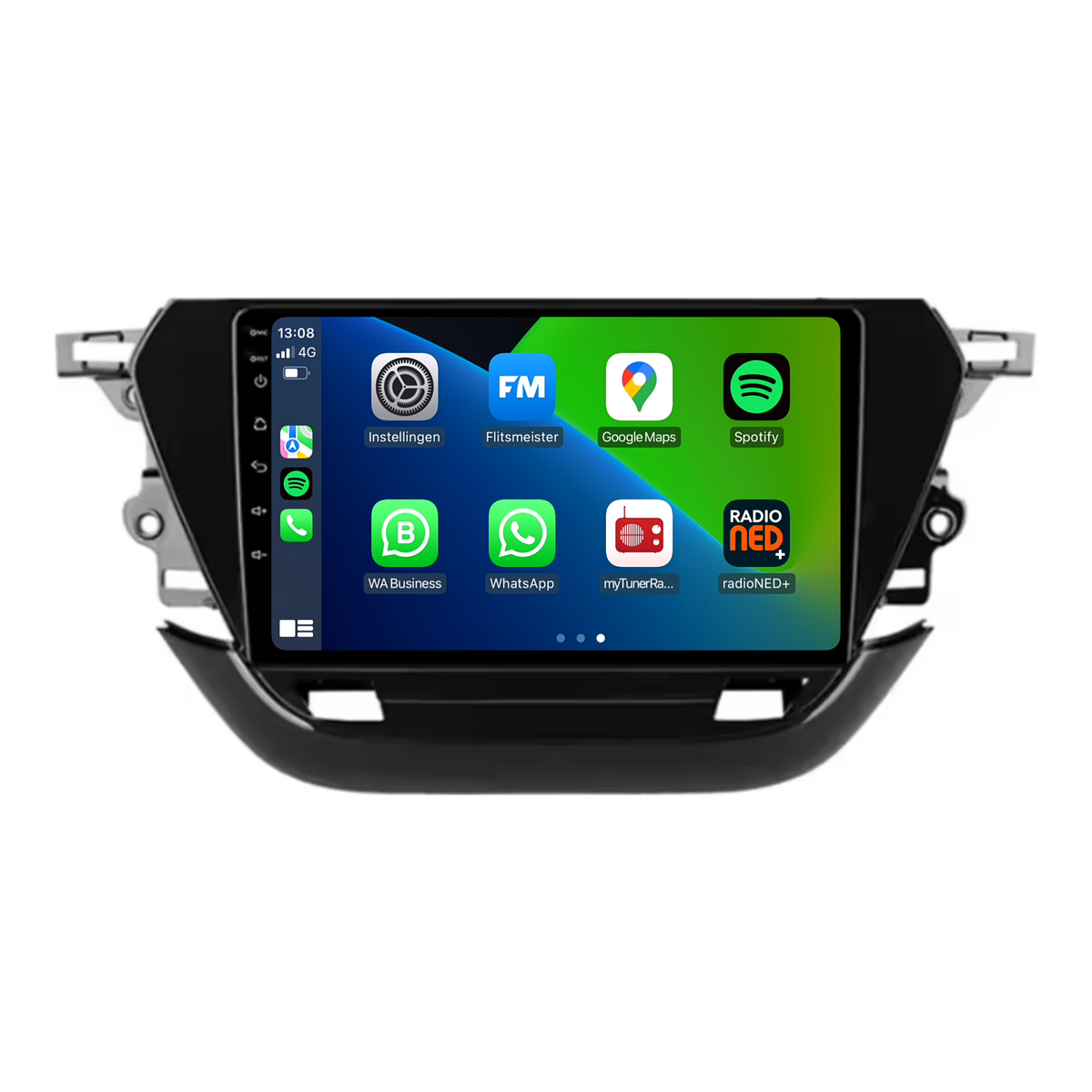 Opel Corsa CarPlay & Android Auto car radio | 2019 to 2024 | Android 13 | Davilon