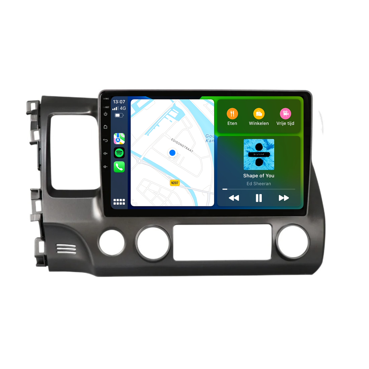 Honda Civic CarPlay | Android 13 | Autoradio | 2007 t/m 2011 | Carplay & Android Auto-7
