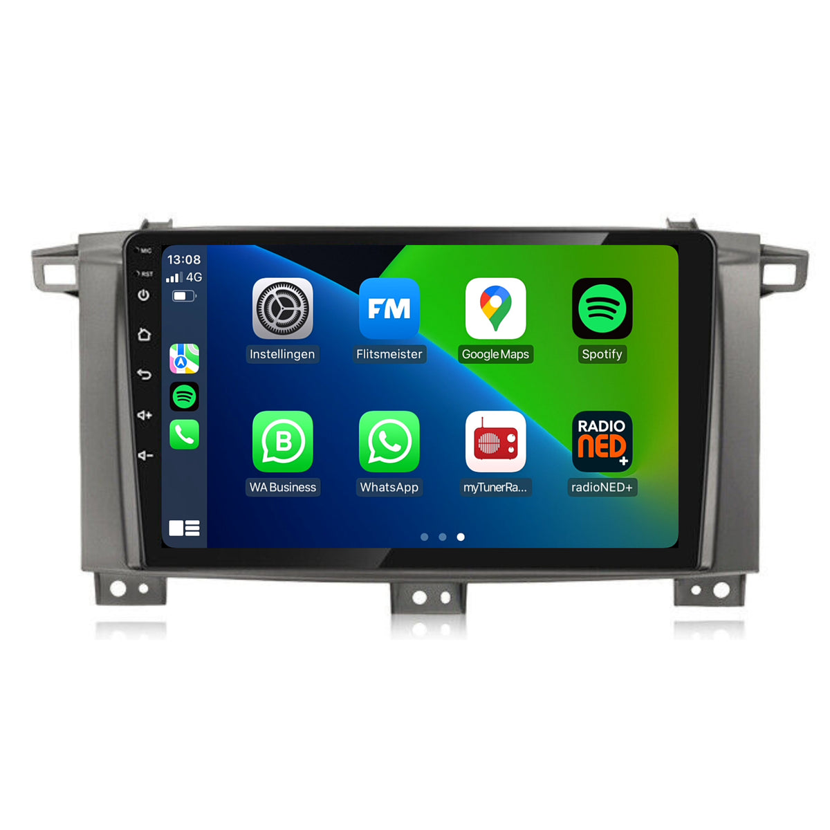 Land Cruiser LC100 | Android 13 | Autoradio | 2005 t/m 2007 | CarPlay & Android Auto-1