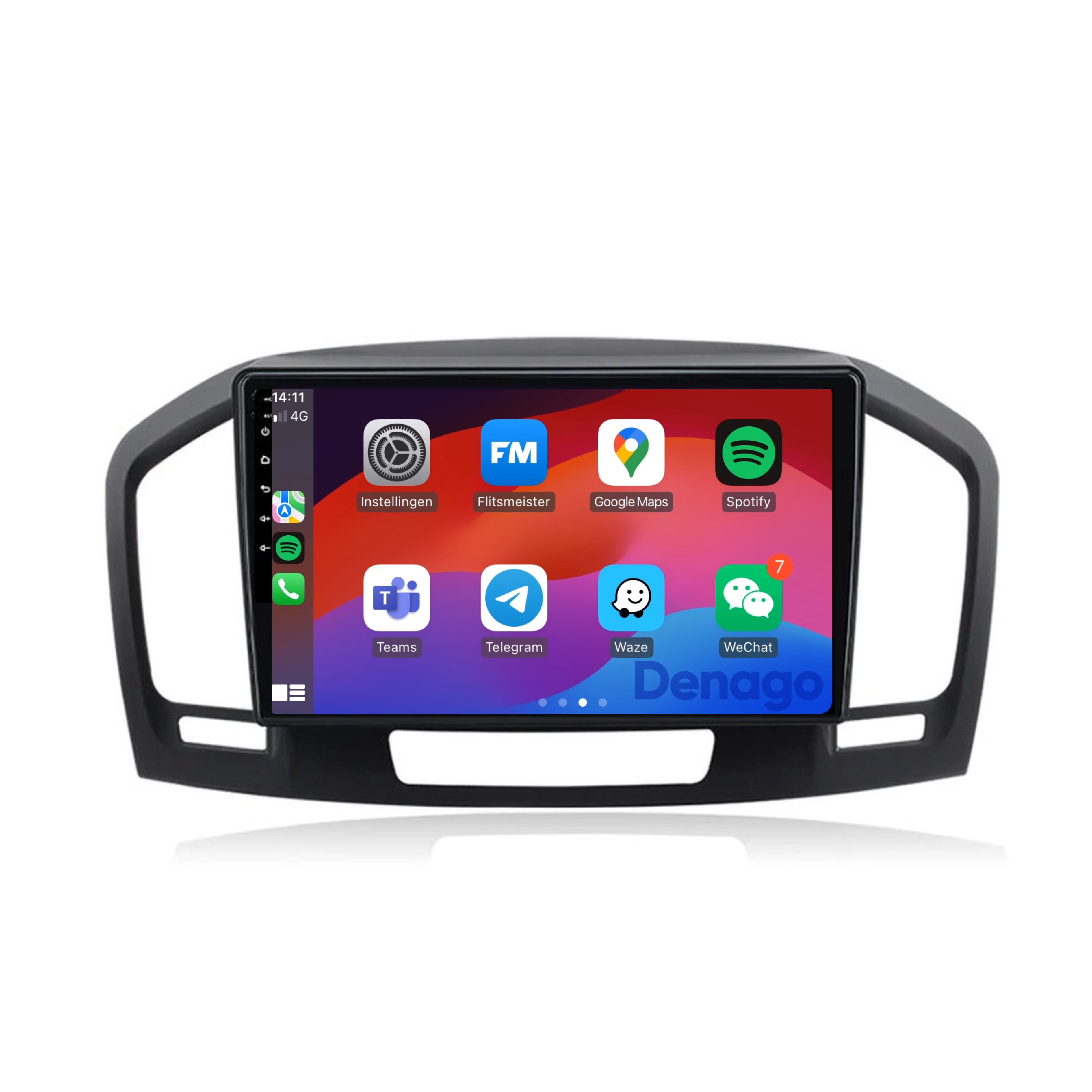 Opel Insignia CarPlay autoradio | 2008 t/m 2013 | Denago DNG-A279 | 9 inch | Android 13 | Draadloos CarPlay & Android Auto