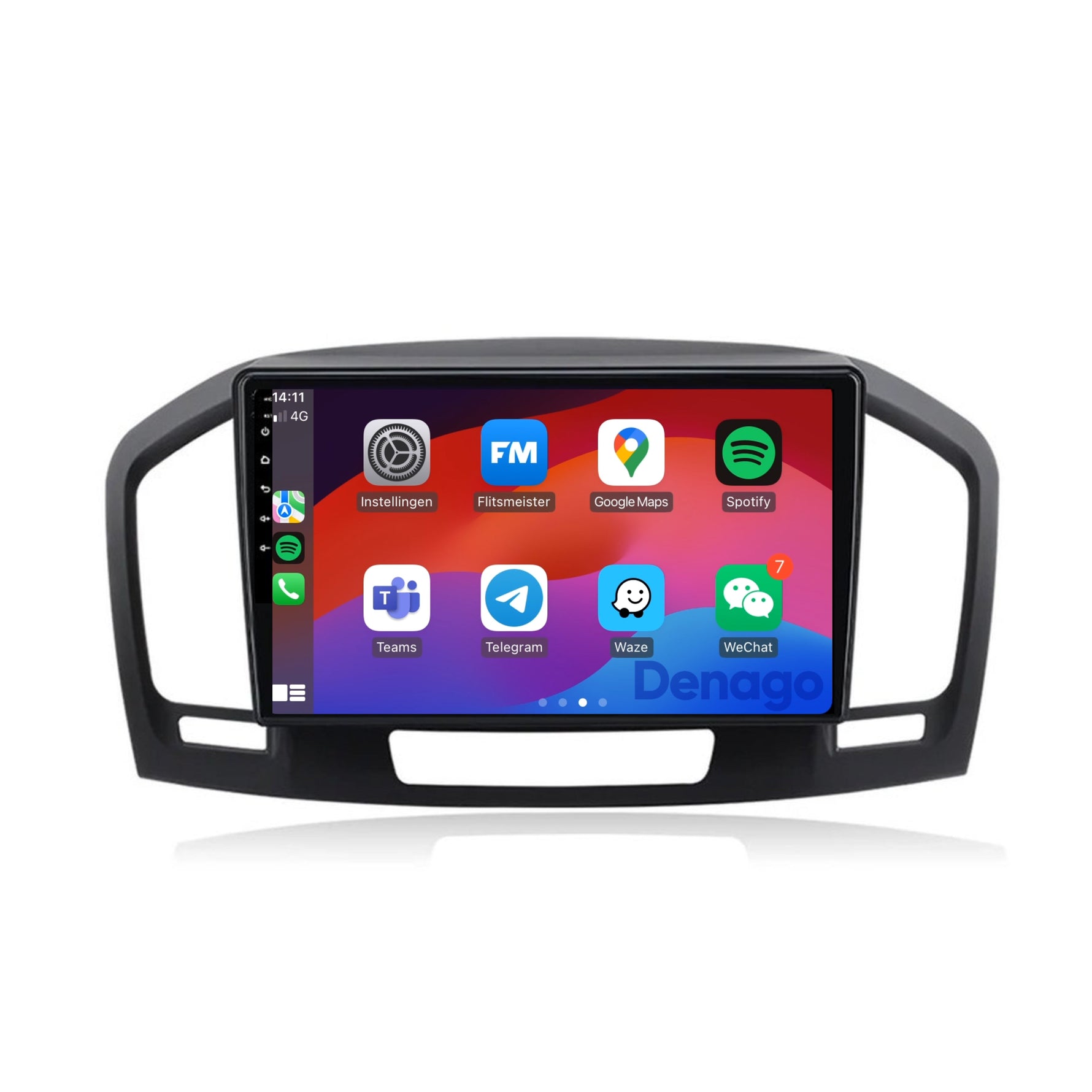 Opel Insignia CarPlay autoradio | 2008 t/m 2013 | Denago DNG-A279 | 9 inch | Android 13 | Draadloos CarPlay & Android Auto