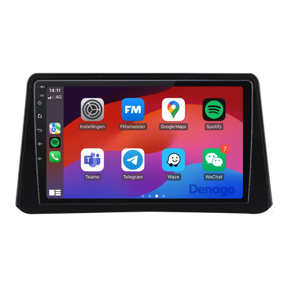 Opel Mokka CarPlay autoradio | 2012 t/m 2016 | Denago DNG-A47 | 9 inch | Android 13 | Draadloos CarPlay & Android Auto