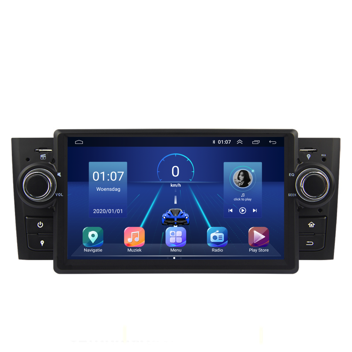 Fiat Punto/Linea CarPlay & Android Auto autoradio | 2006 t/m 2015 | Android 15 | Davilon-4