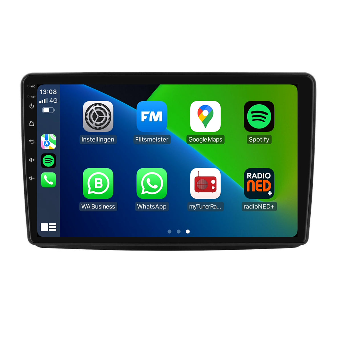 Fiat Panda | Autoradio | 2003 t/m 2012 | Android 13 | Carplay & Android Auto-1