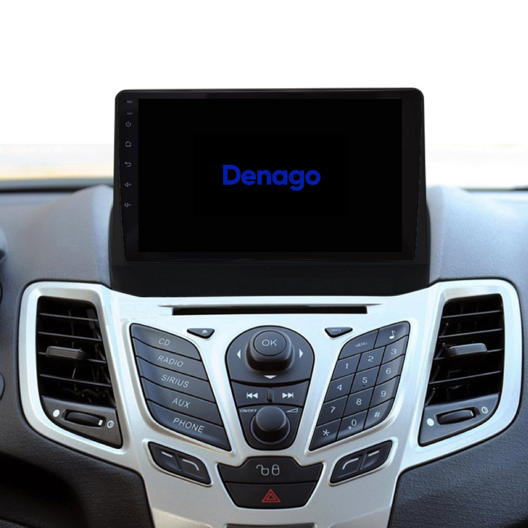 Ford Fiesta CarPlay autoradio | 2009 t/m 2012 | Denago DNG-A13 | 9 inch | Android 13 | Draadloos CarPlay & Android Auto
