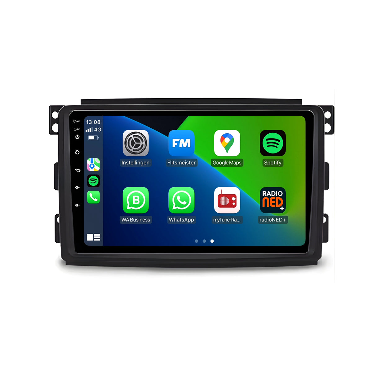 Smart Fortwo | Android 13 | Autoradio | 2009 t/m 2015 | CarPlay & Android Auto-1