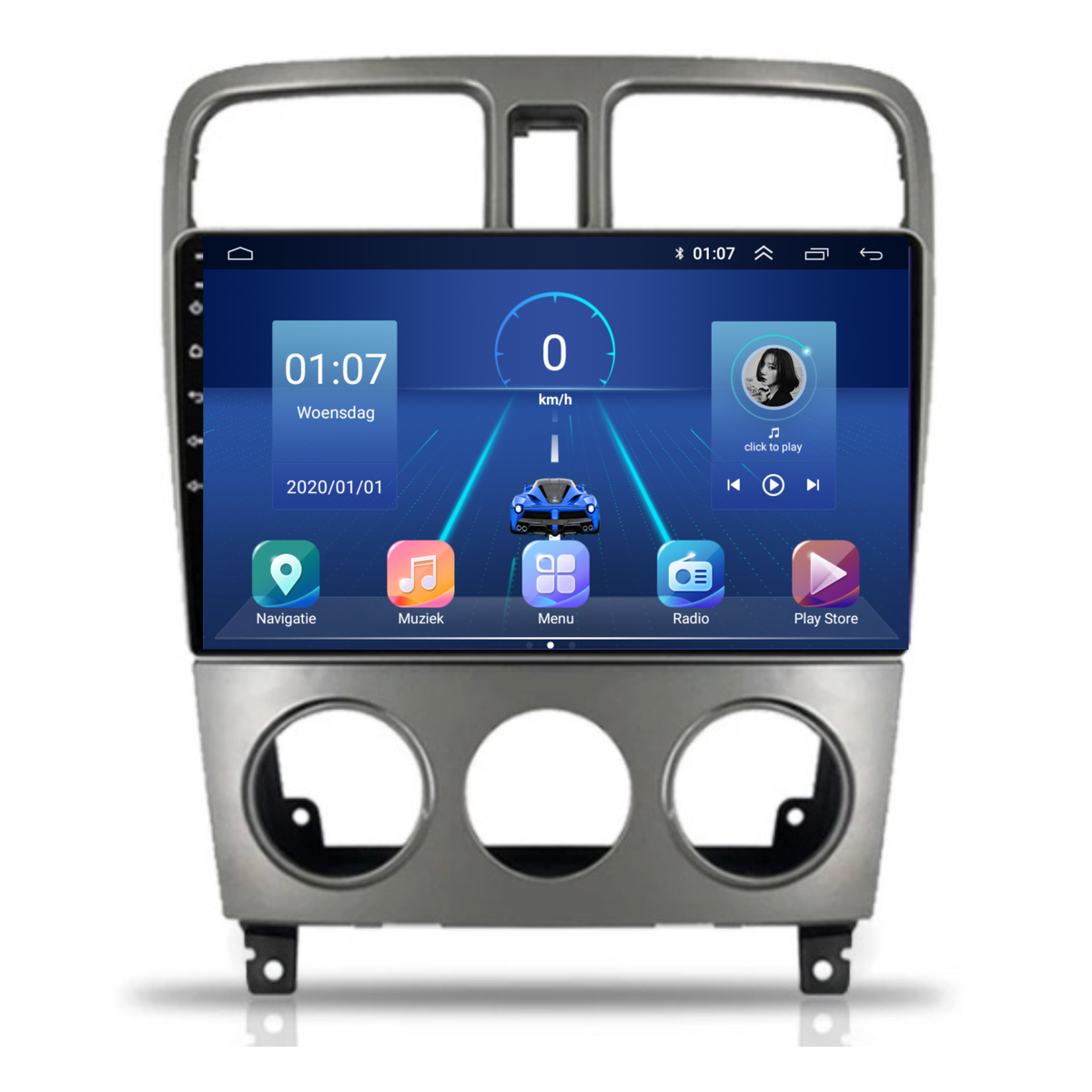 Subaru Forester | Android 13 | Autoradio | 2002 t/m 2007 | Carplay & Android Auto-8