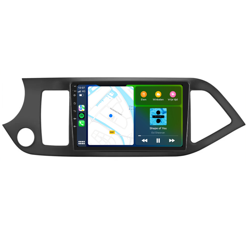 Kia Picanto Android 13 autoradio CarPlay Android Auto 2011-2016-10