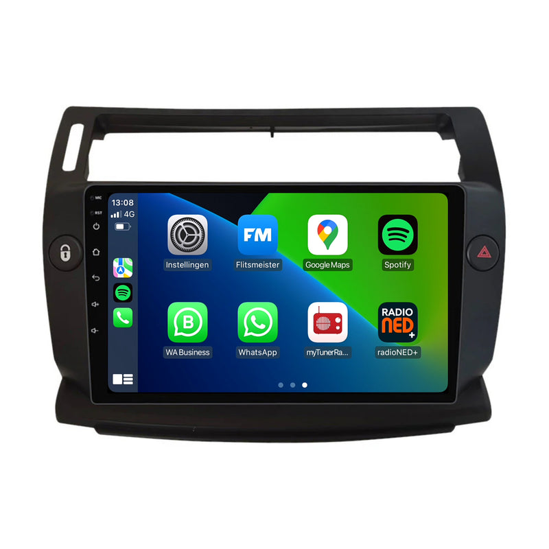 Citroën C4 | Android 13 | Autoradio | 2004 t/m 2013 | CarPlay & Android Auto-1