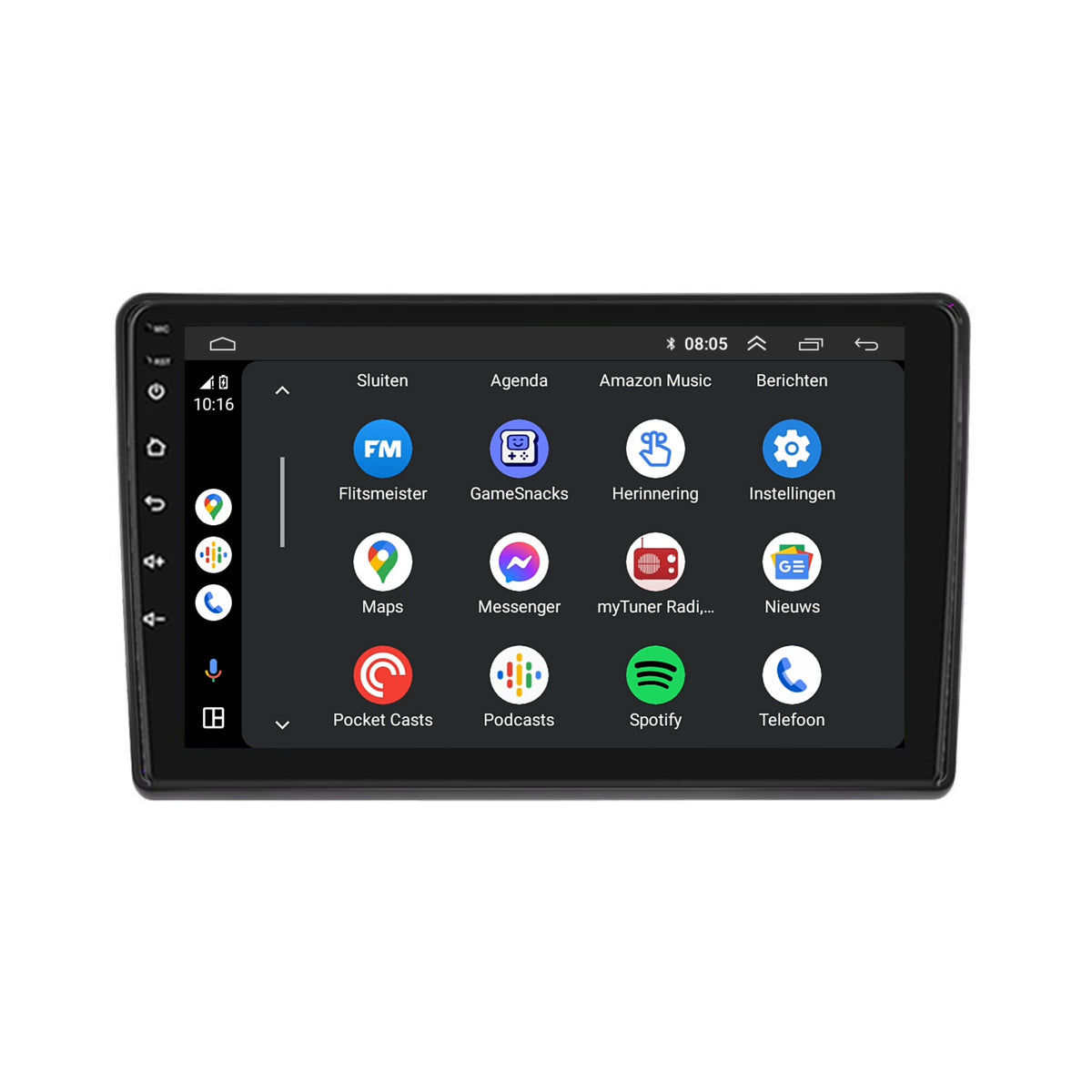 Citroën C2 | Android 13 | Autoradio | 2003 t/m 2010 | Carplay & Android Auto-3