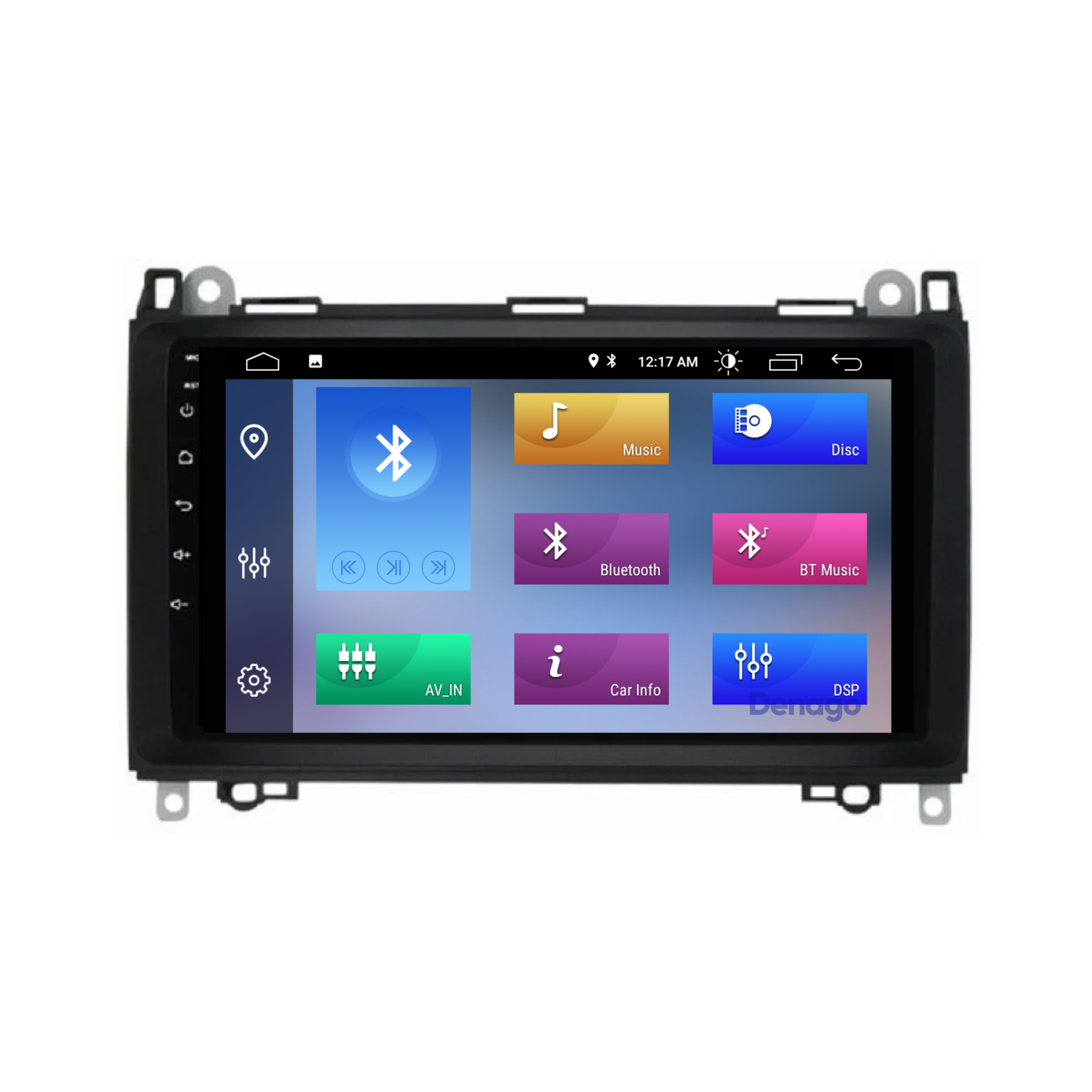 Mercedes Vito CarPlay autoradio | 2004 t/m 2018 | Denago DNG-A08 | 9 inch | Android 13 | Draadloos CarPlay & Android Auto