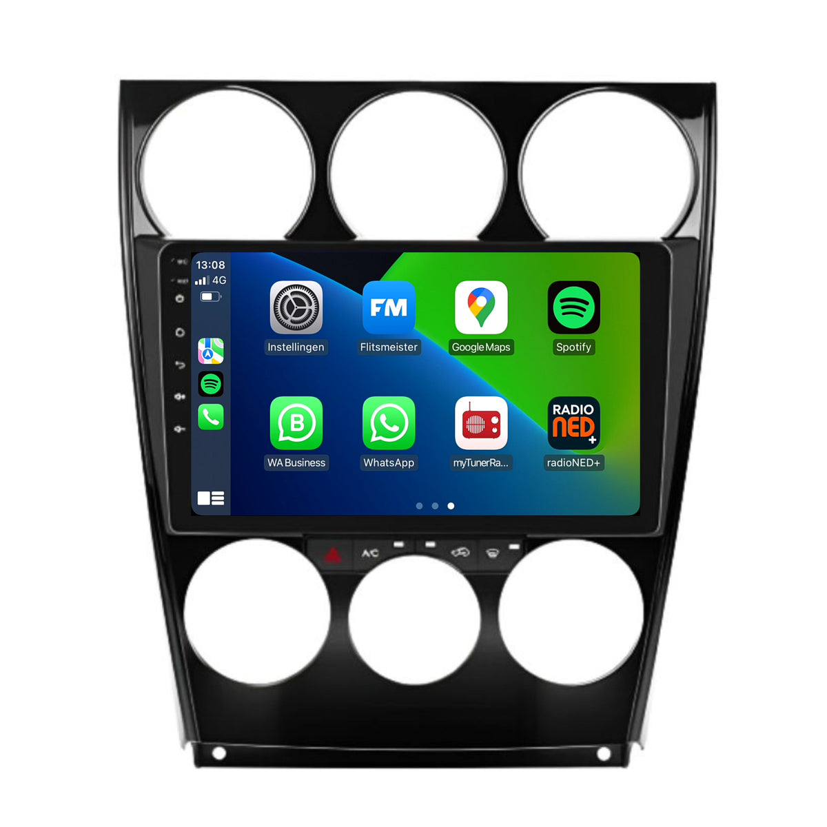 Mazda 6 | 2002 t/m 2007 | Android 13 | Autoradio | Carplay & Android Auto-1