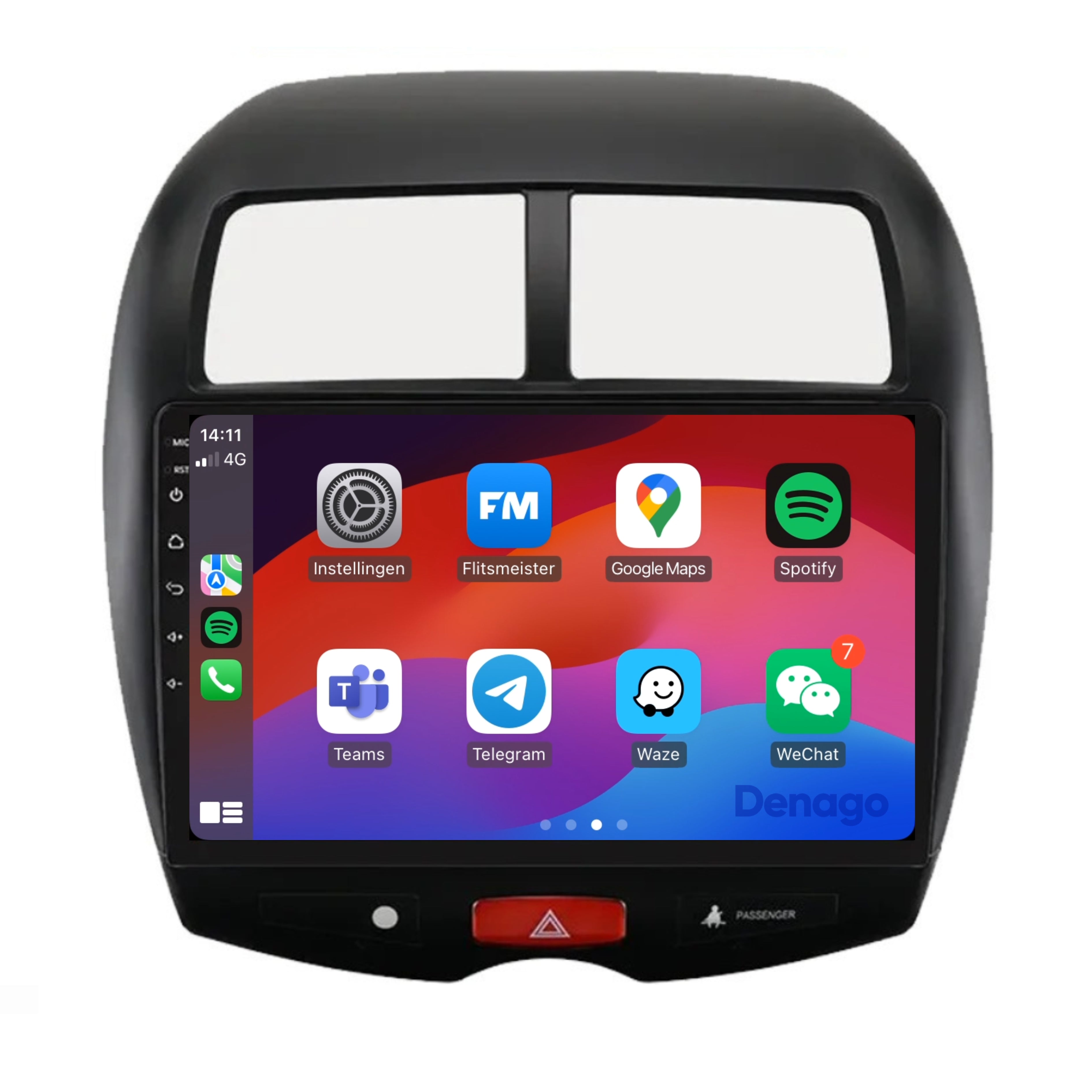 Citroën C4 Android 13 autoradio CarPlay Android Auto 2012-2014