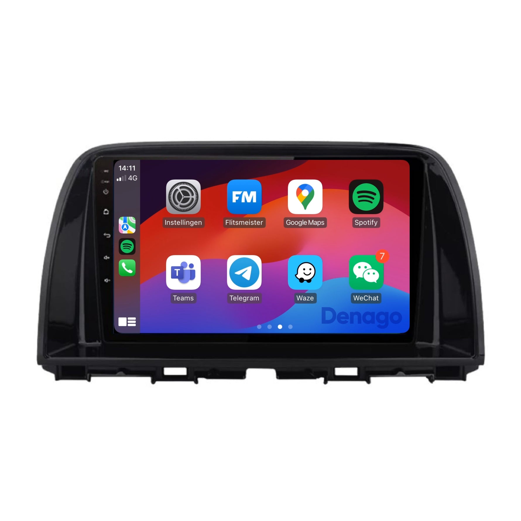 Mazda CX-5 CarPlay autoradio | 2012 t/m 2016 | Denago DNG-A316 | 9 inch | Android 13 | Draadloos CarPlay & Android Auto