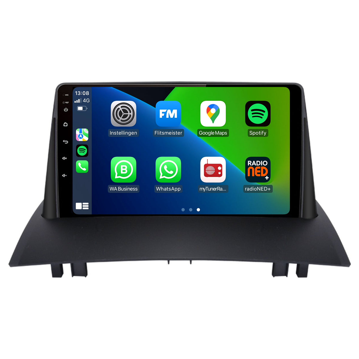 Renault Megane 2 | Android 13 | Autoradio | 2003 t/m 2008 | CarPlay & Android Auto-1