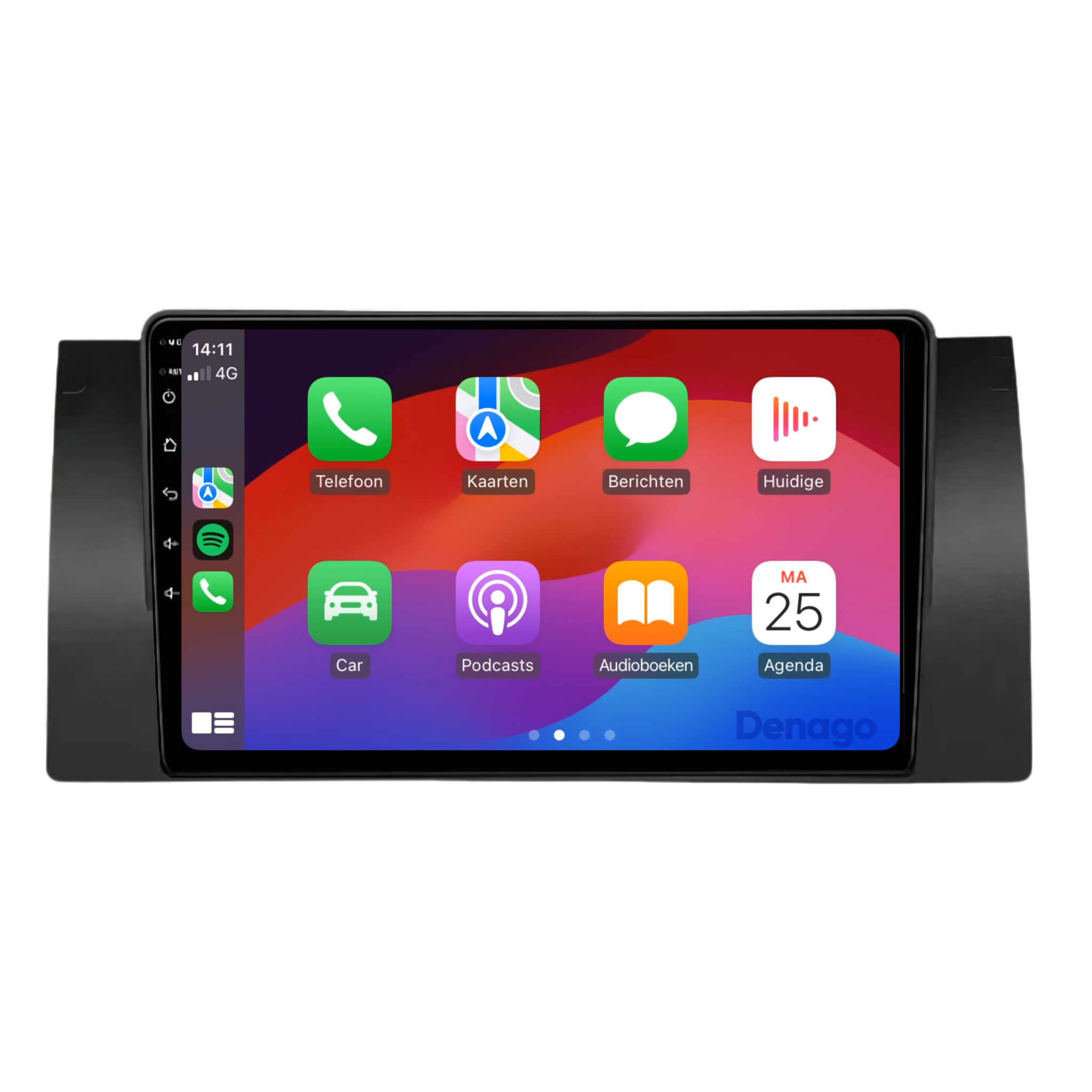 BMW X5 E53 CarPlay autoradio | 2000 t/m 2006 | Denago DNG-A44 | 9 inch | Android 13 | Draadloos CarPlay & Android Auto