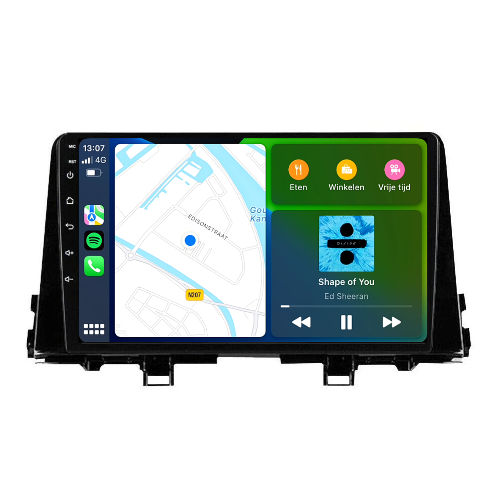Kia Picanto CarPlay & Android Auto autoradio | 2017 t/m 2020 | Android 15 | Davilon-2