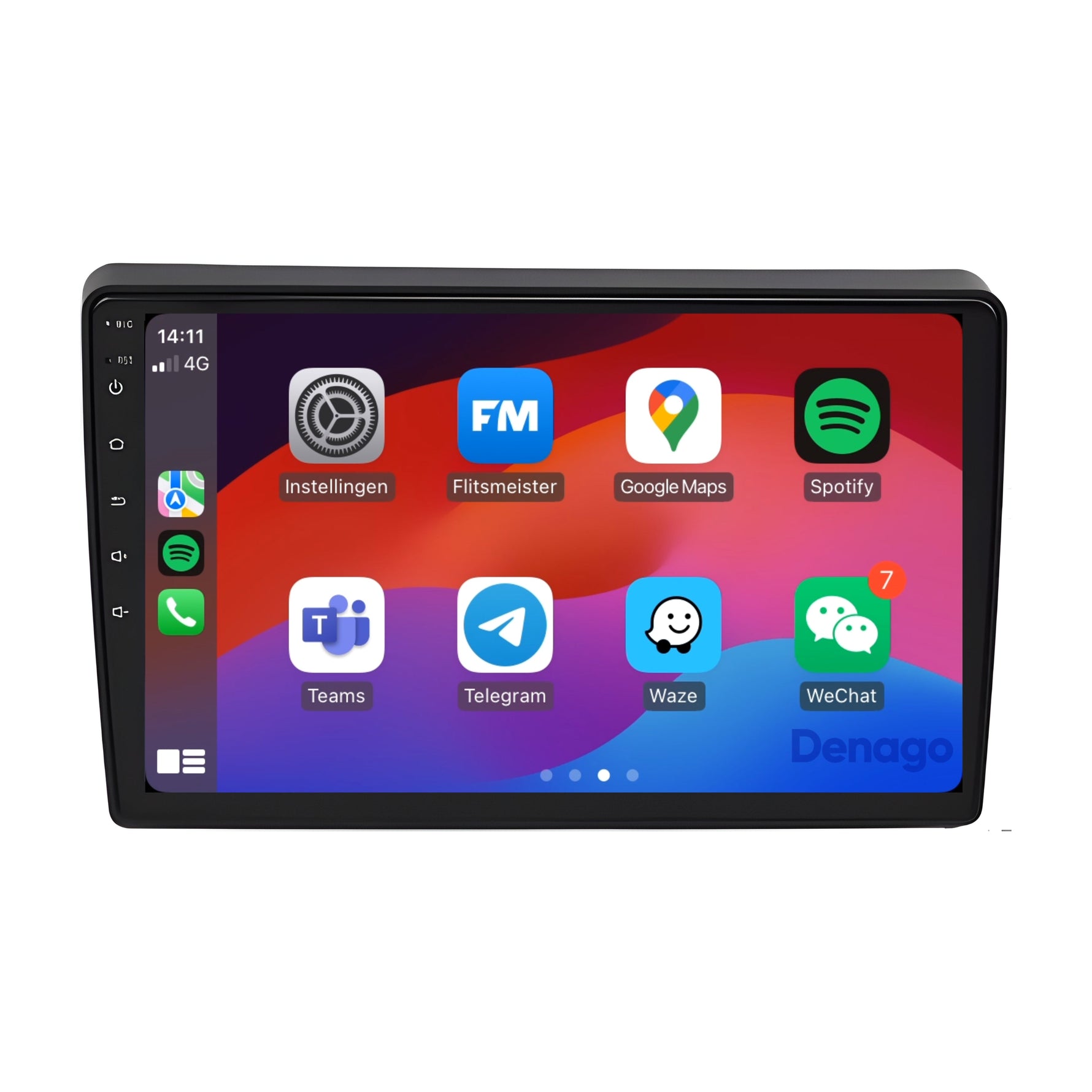 Ford Transit CarPlay autoradio | 2006 t/m 2014 | Denago DNG-A328 | 9 inch | Android 13 | Draadloos CarPlay & Android Auto
