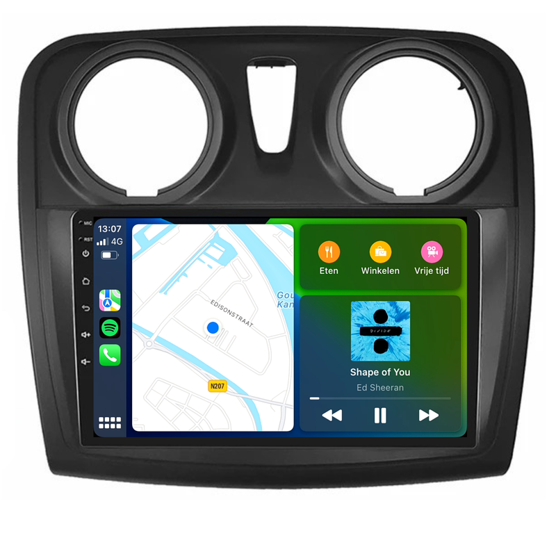 Dacia Sandero | Android 13 | Autoradio | 2013 t/m 2020 | Carplay & Android Auto-3
