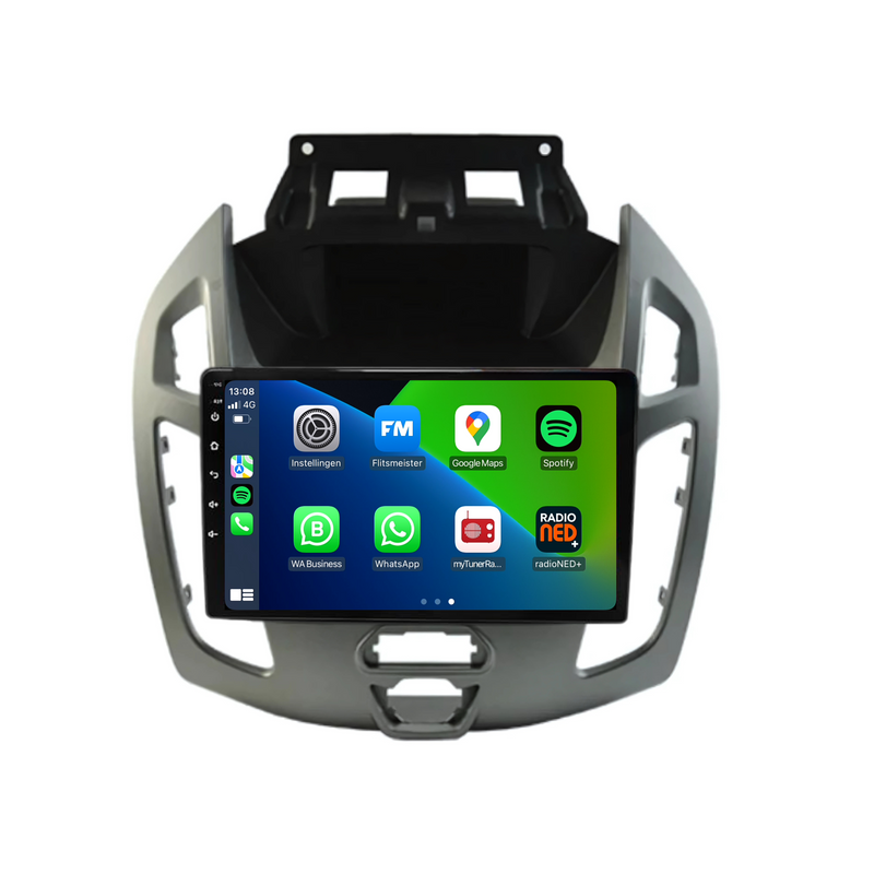 Ford Transit Tourneo Connect CarPlay & Android Auto autoradio | 2013 t/m 2018 | Android 15 | Davilon | Grijs-1