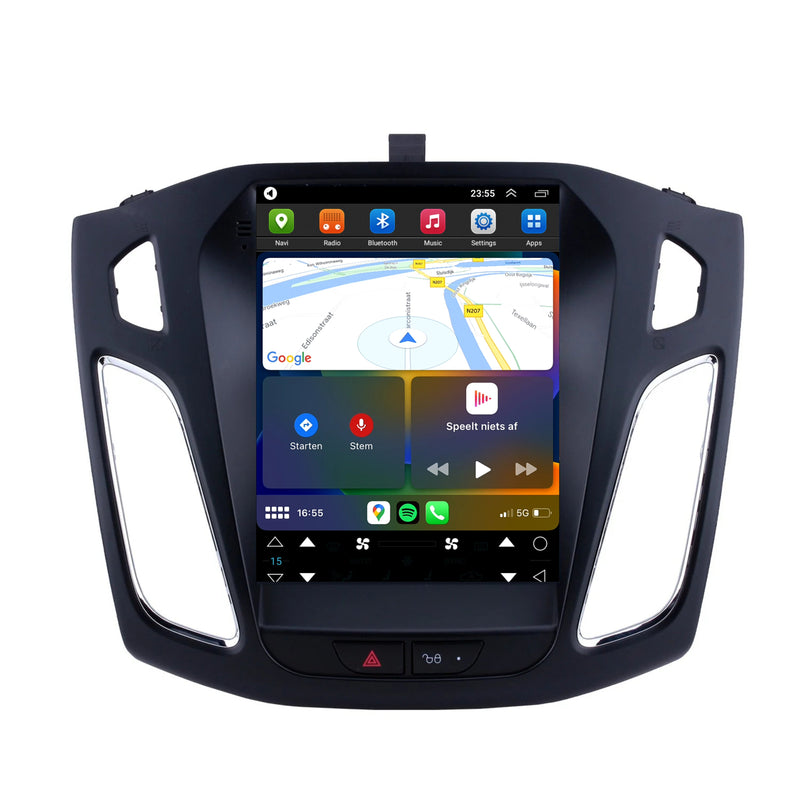 Ford Focus | Android 13 | Autoradio | 2011 t/m 2017 | CarPlay & Android Auto | Grote scherm-3