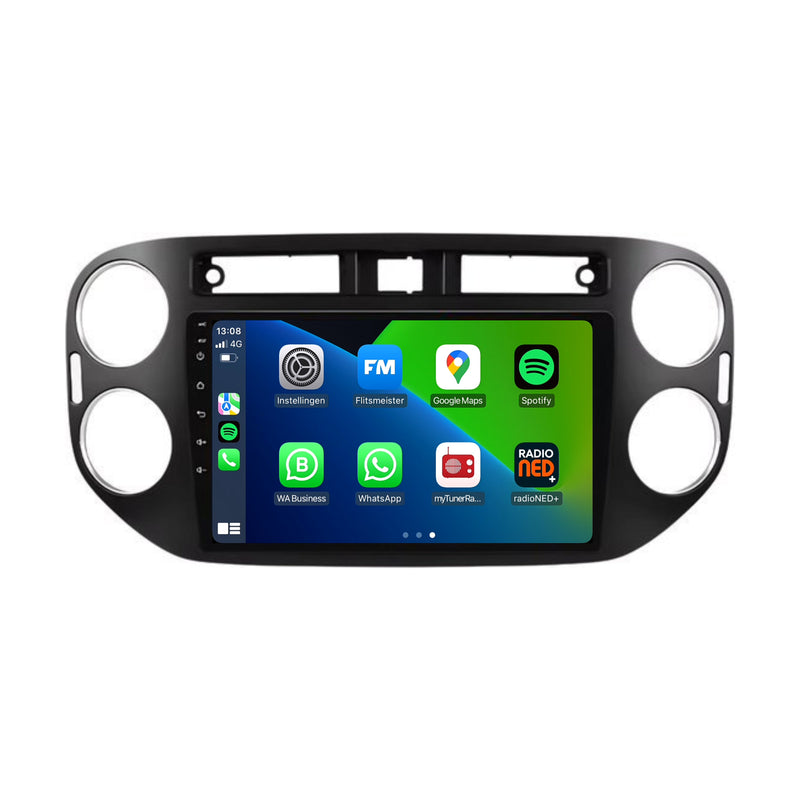 Volkswagen Tiguan | Android 13 | Autoradio | 2007 t/m 2015 | CarPlay & Android Auto-1