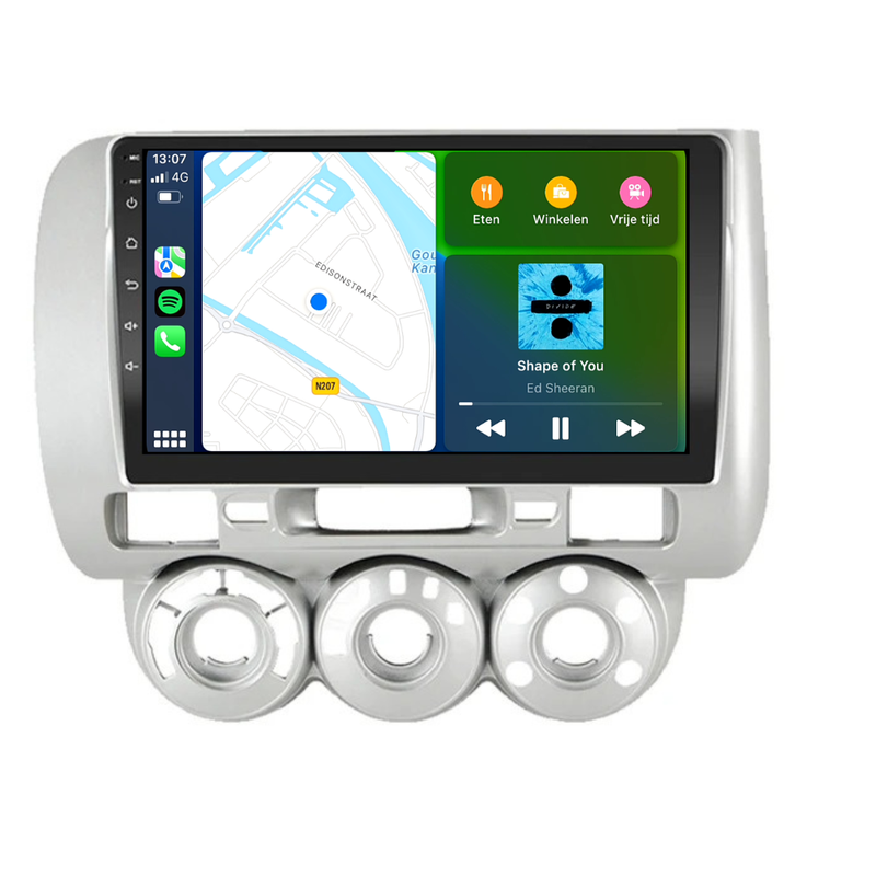 CarPlay Honda Jazz | Android 13 | Autoradio | 2002 t/m 2005 | Carplay & Android Auto-5