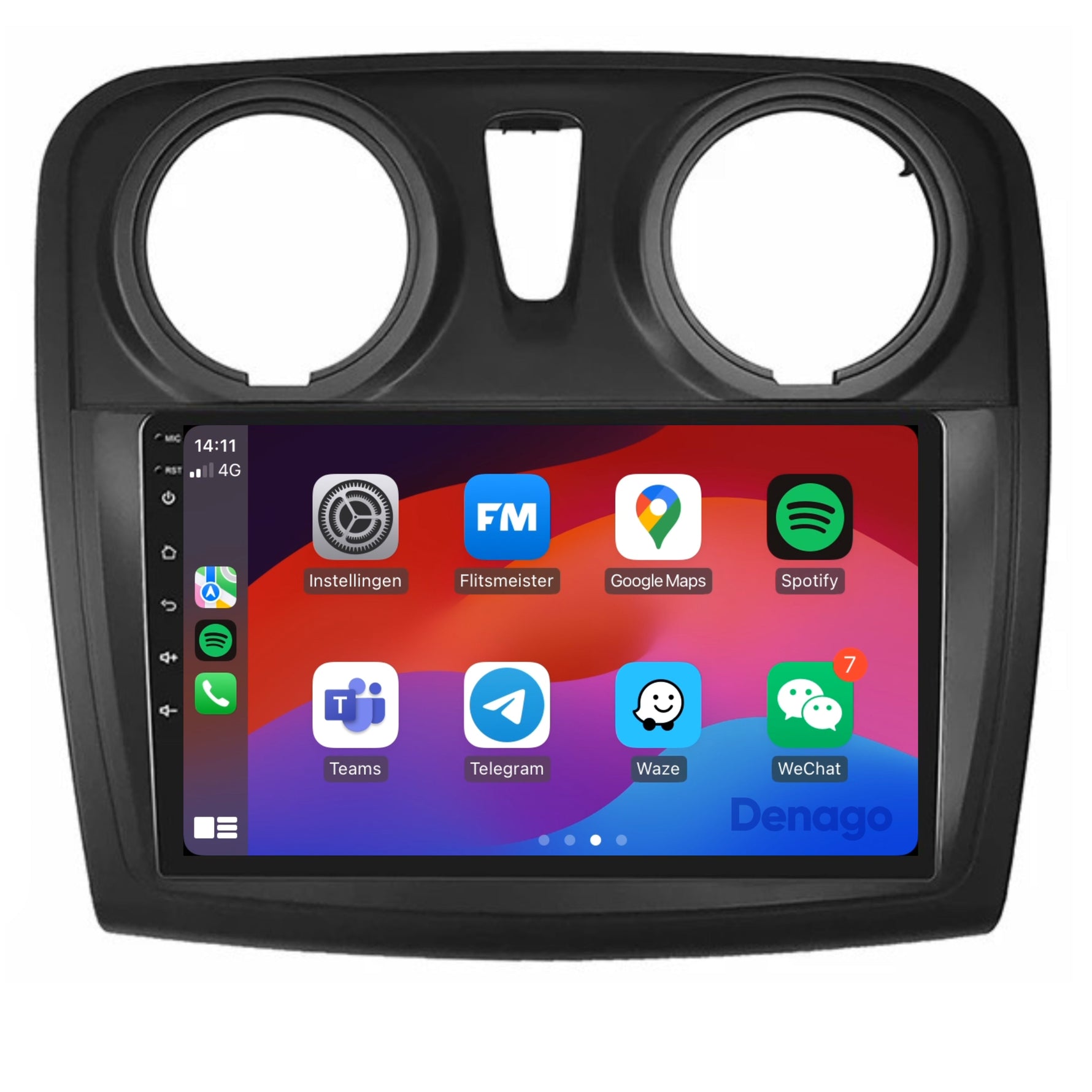 Dacia Sandero Android 13 autoradio CarPlay Android Auto 2013-2020