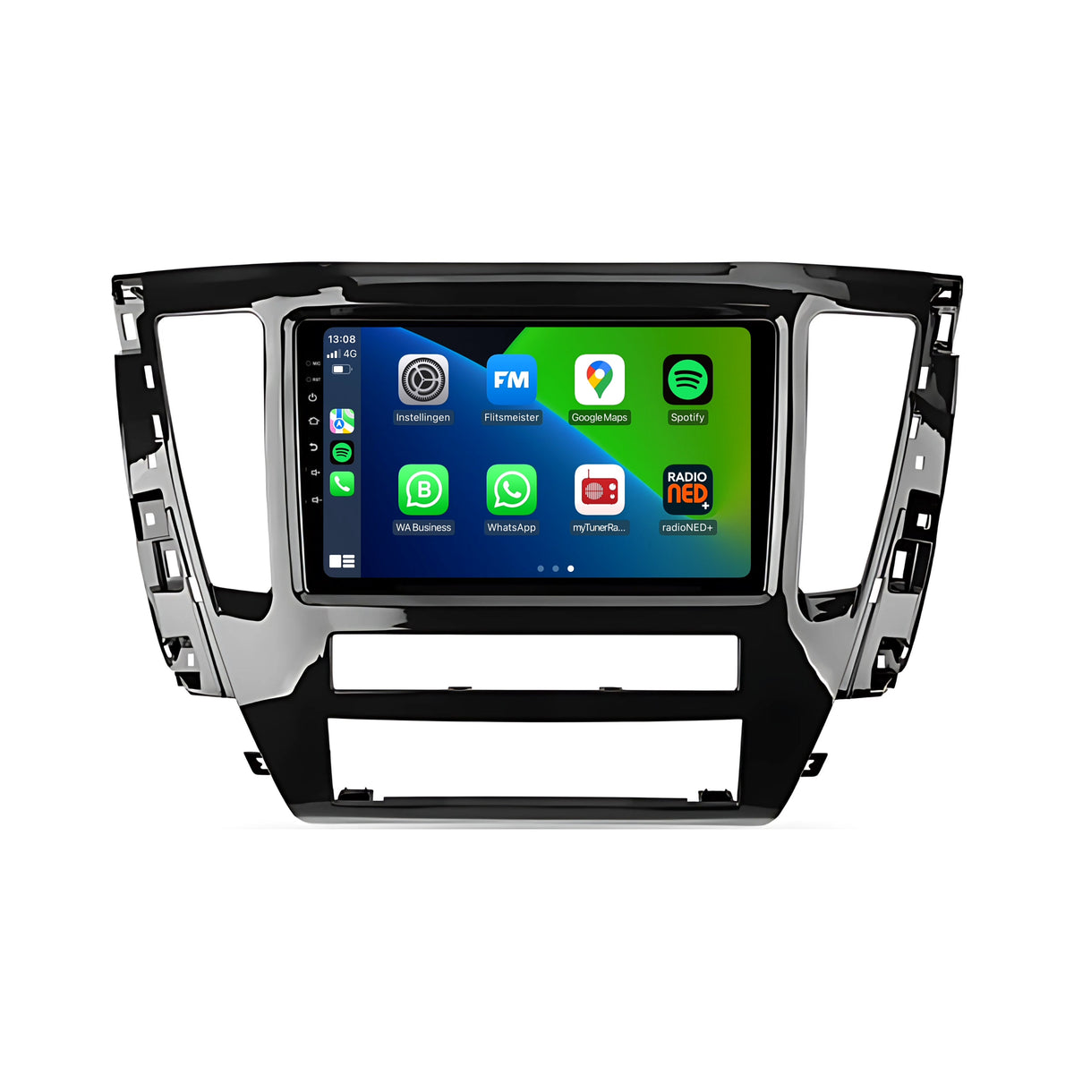 Mitsubishi Pajero Sport 3 Facelift | Android 13 | Autoradio | 2019 t/m 2025 | CarPlay  & Android Auto-1
