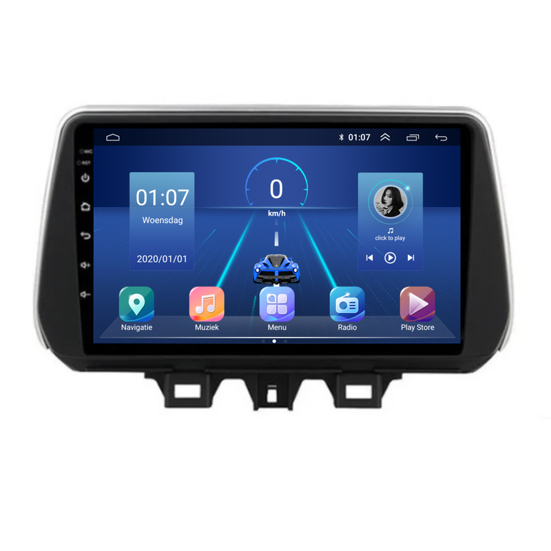 Hyundai Tucson CarPlay & Android Auto autoradio | 2018 t/m 2019 | Android 15 | Davilon-8