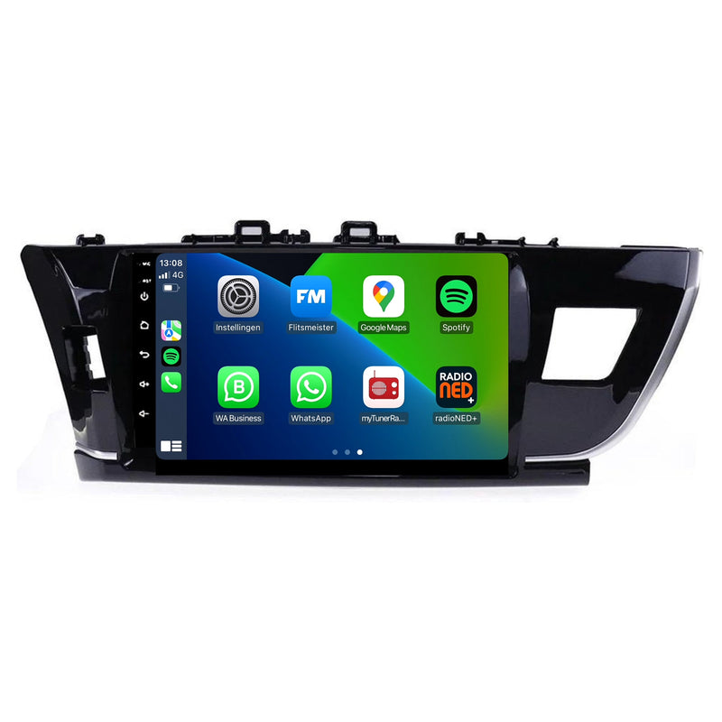 Toyota Corolla | Android 13 | Autoradio | 2014 t/m 2016 | CarPlay & Android Auto-1