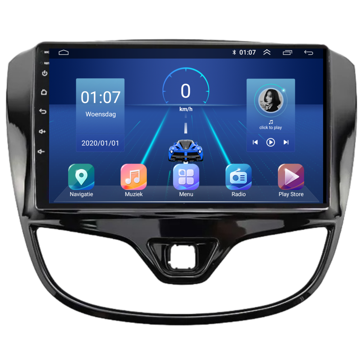 Opel Karl CarPlay Autoradio | 2016 t/m 2020 | Android 13-9