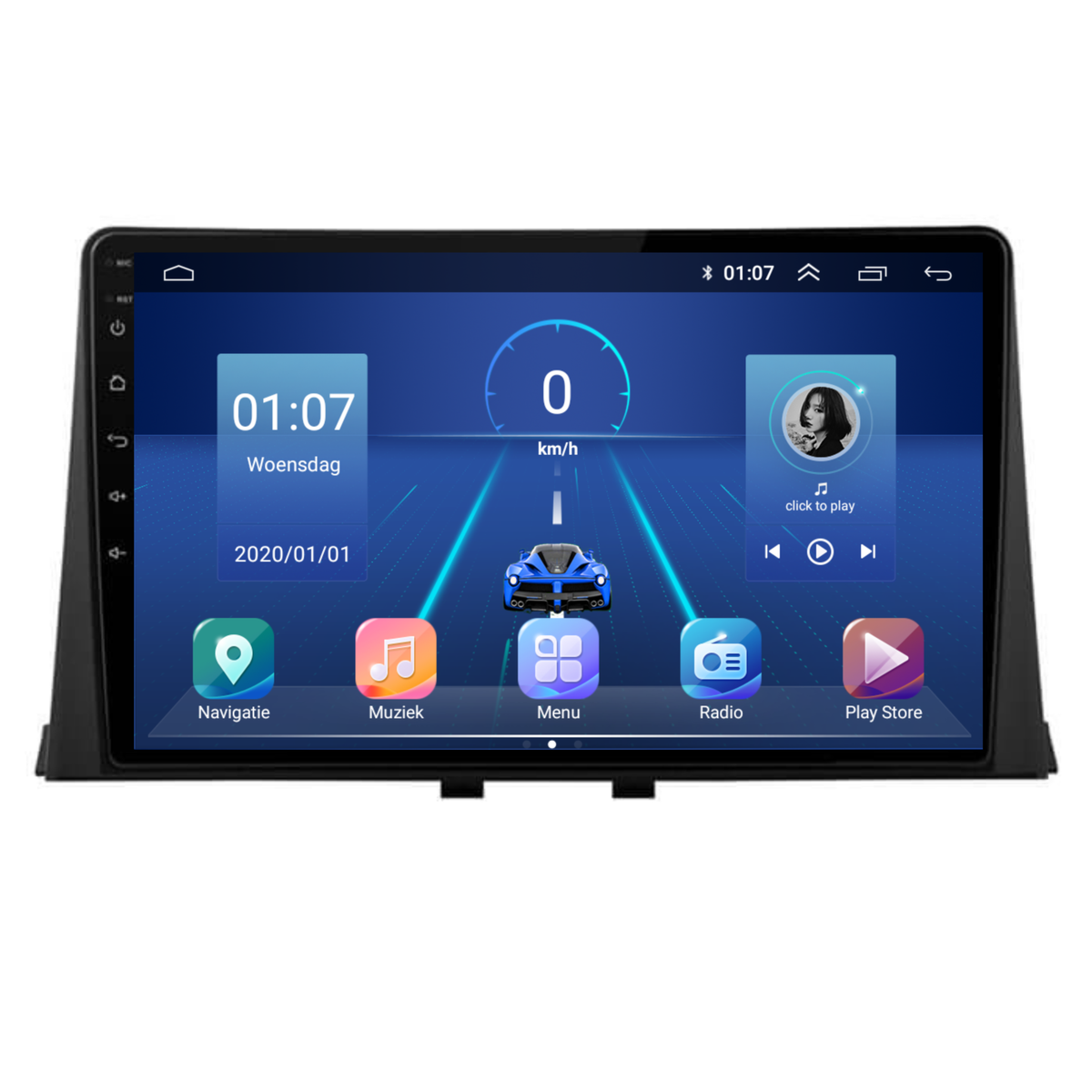 Citroën Berlingo CarPlay & Android Auto autoradio | 2019 t/m 2023 | Android 15 | Davilon-4