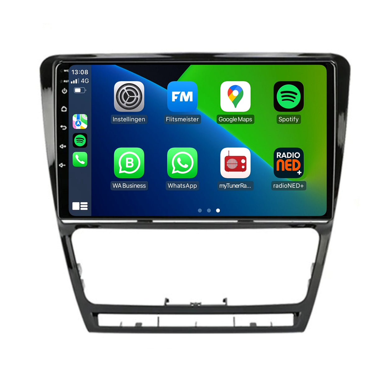 Skoda Octavia | Android 13 | Autoradio | 2007 t/m 2012 | CarPlay & Android Auto-1