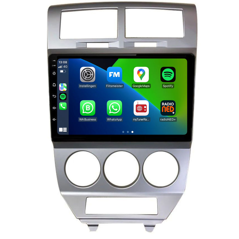 Dodge Caliber CarPlay & Android Auto autoradio | 2006 t/m 2010 | Android 15 | Davilon-1