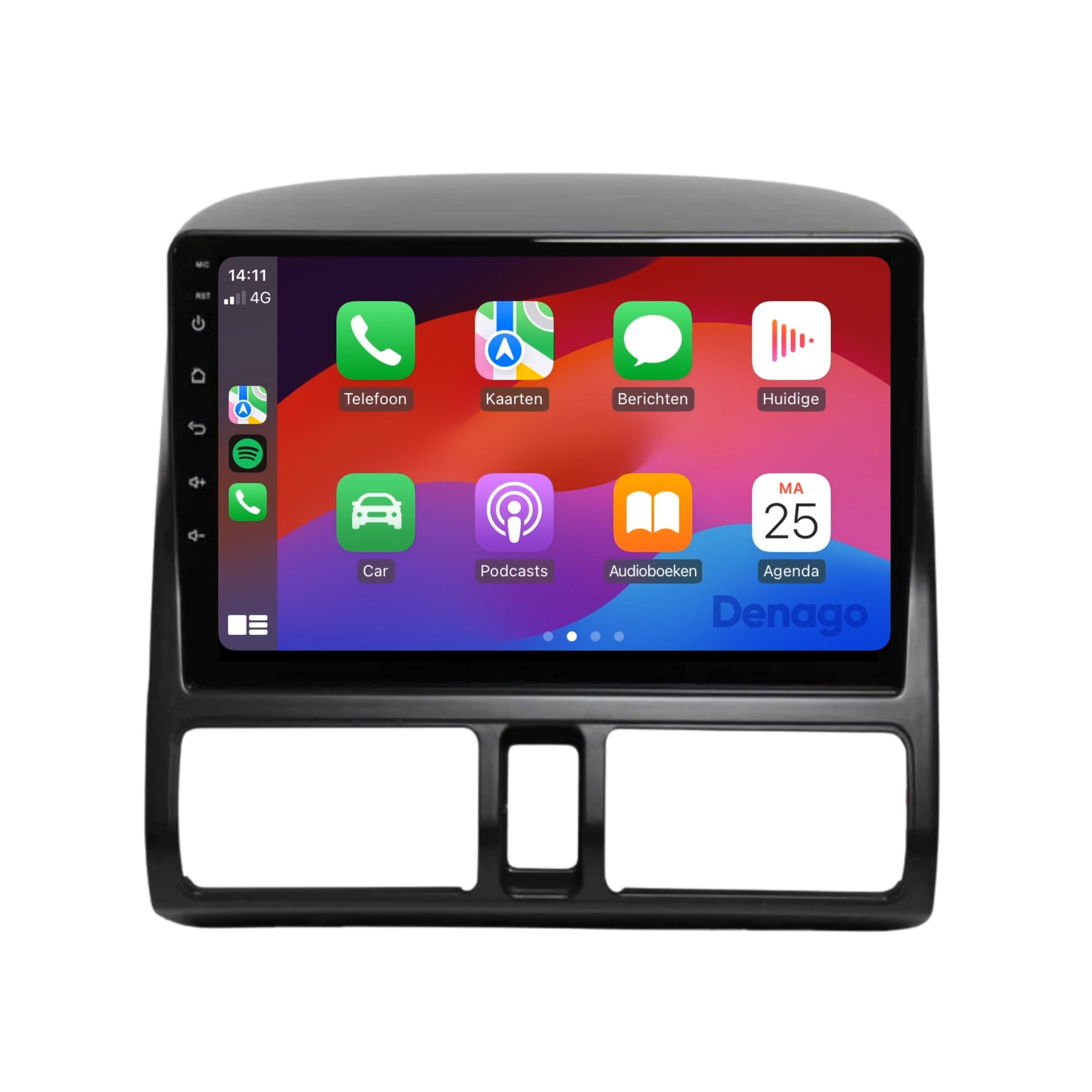 Honda CR-V CarPlay autoradio | 2002 t/m 2006 | Denago DNG-A99 | 9 inch | Android 13 | Draadloos CarPlay & Android Auto