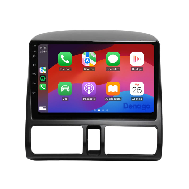Honda CR-V CarPlay autoradio | 2002 t/m 2006 | Denago DNG-A99 | 9 inch | Android 13 | Draadloos CarPlay & Android Auto-4