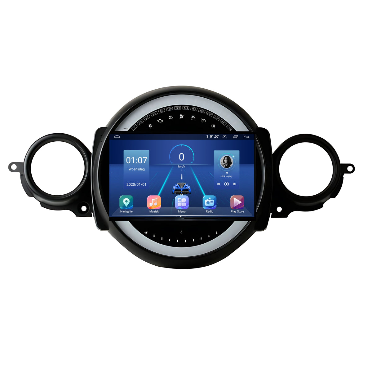 Mini Cooper | Android 13 | Autoradio | 2008 t/m 2013 | CarPlay & Android Auto-5