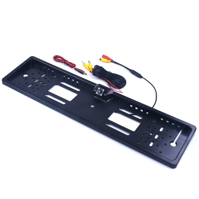 Achteruitrijcamera in kentekenplaathouder | 4 LED-1