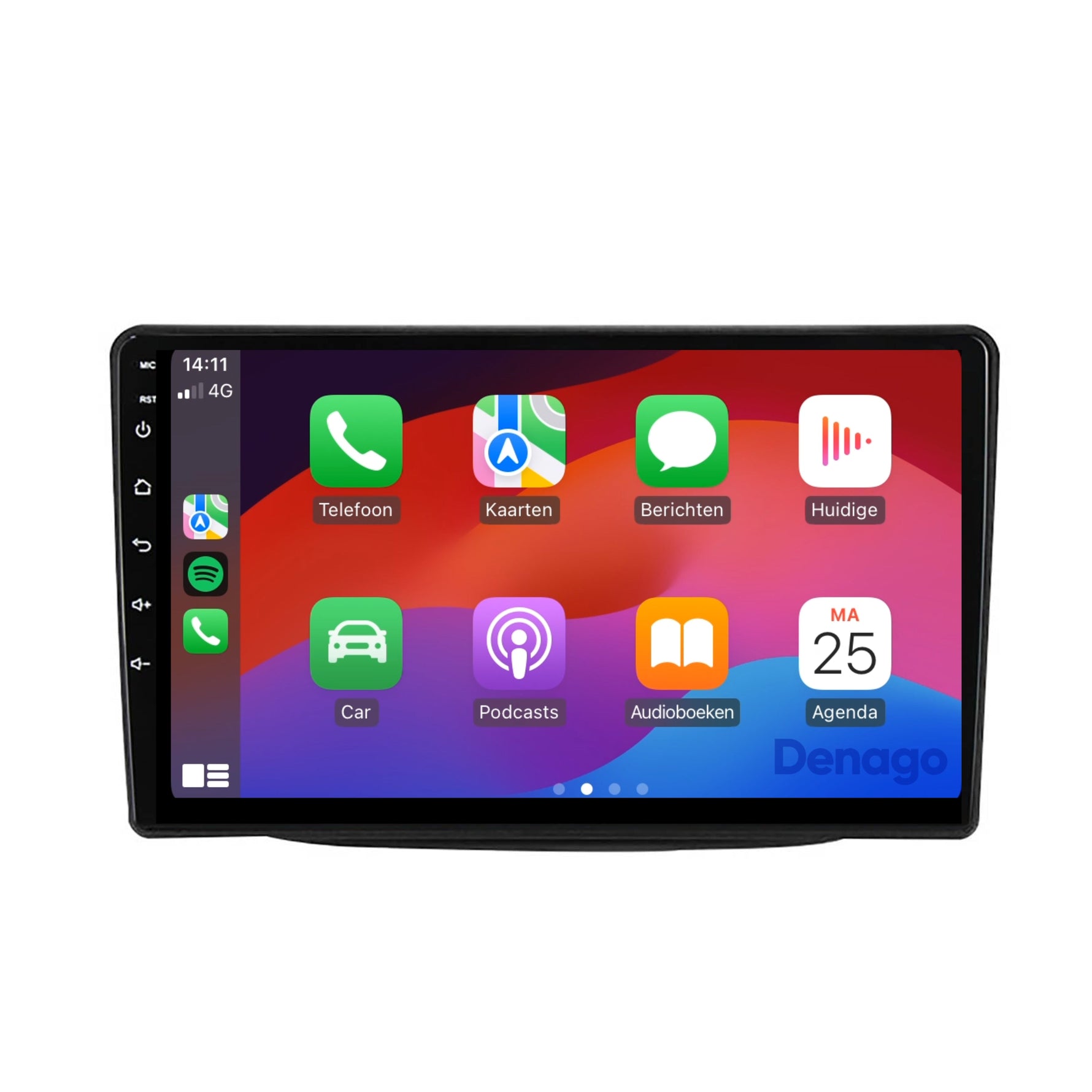 Kia Sorento CarPlay autoradio | 2013 t/m 2014 | Denago DNG-A320 | 9 inch | Android 13 | Draadloos CarPlay & Android Auto