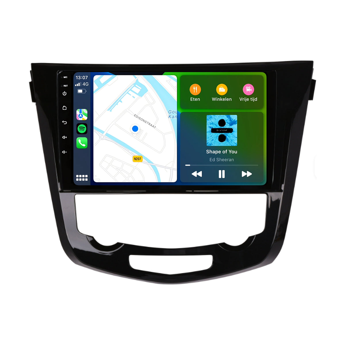 Nissan Qashqai X-Trail CarPlay & Android Auto autoradio | 2014 t/m 2021 | Android 15 | Davilon-6